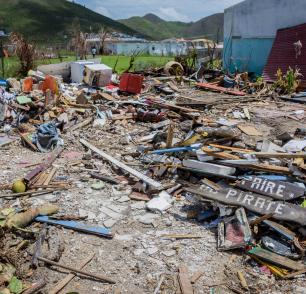 Crowdsourcing coverage of hurricane recovery in the Caribbean