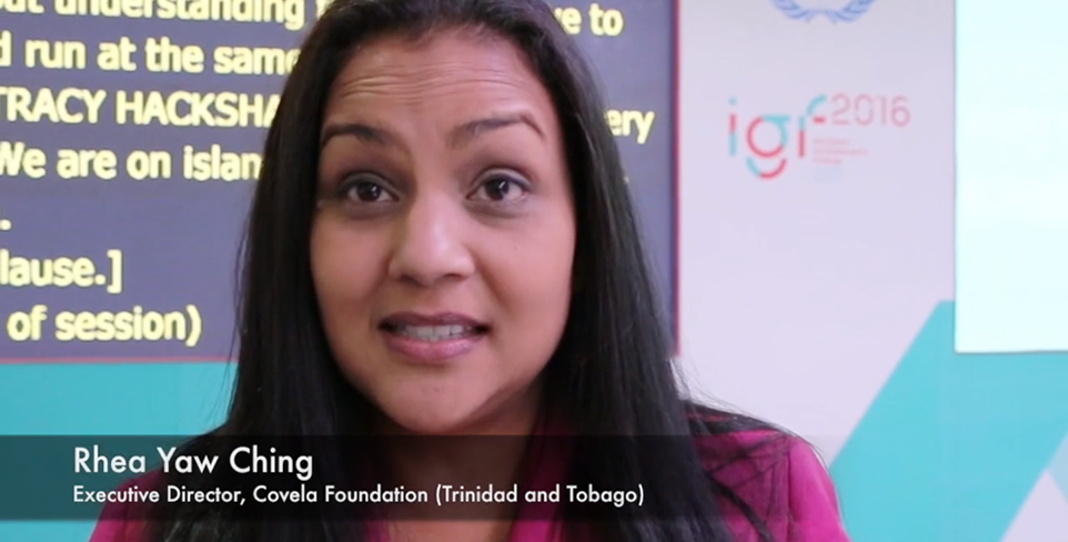 Video: Rhea Yaw Ching on how technology can help the Caribbean